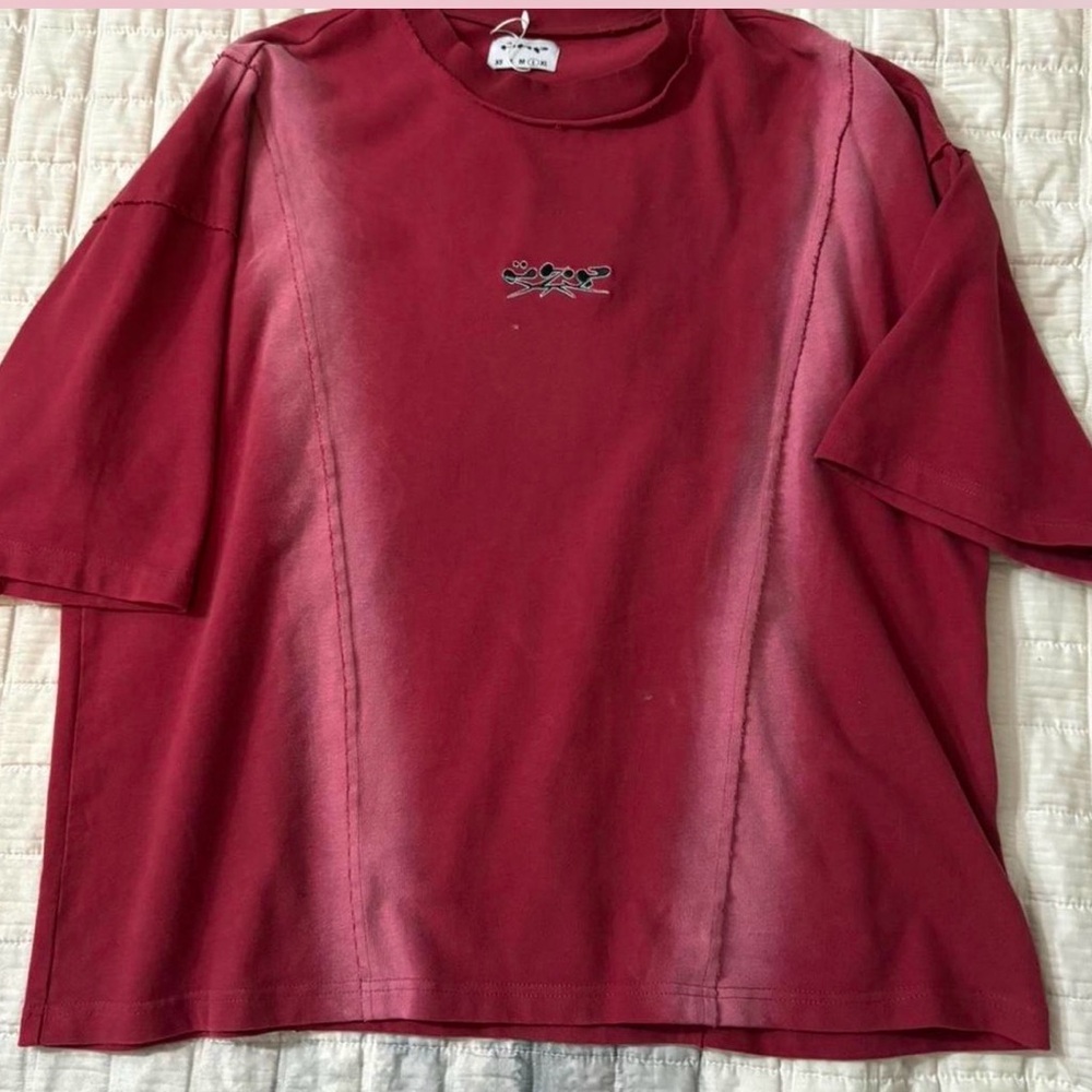 Sacred Threads Red Short Sleeve Tee